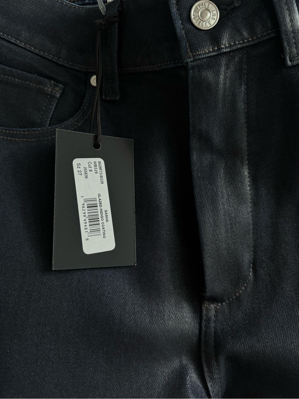 PAIGE NWT Anessa Wide Leg Jean - Navy - Picture 8 of 8